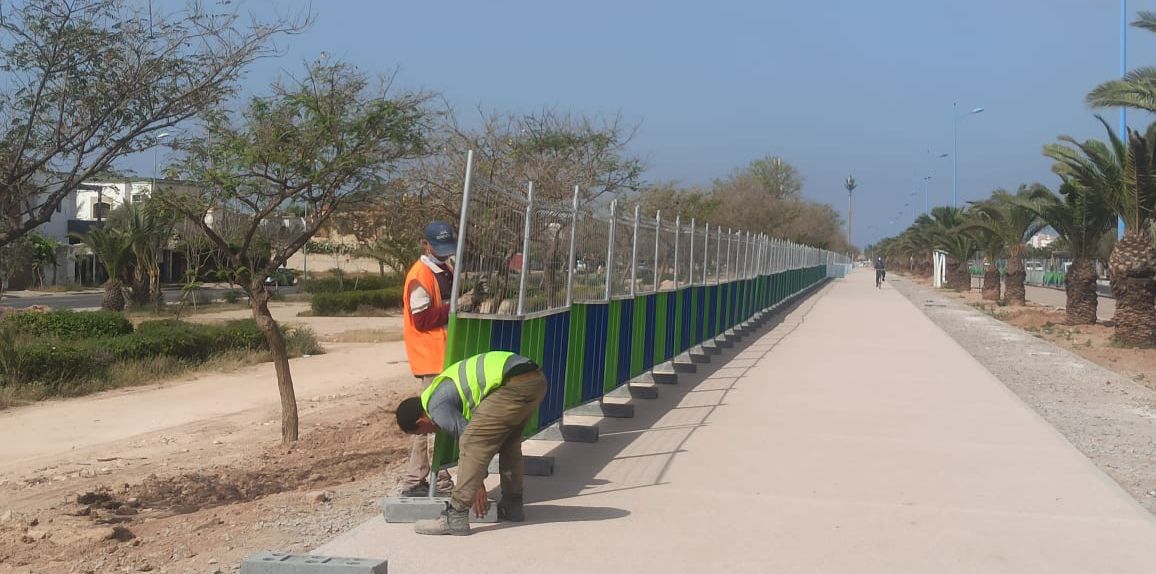 Palissades de chantier