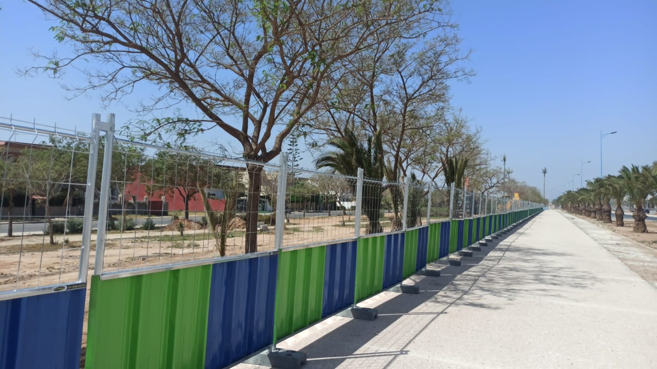 Palissades de chantier